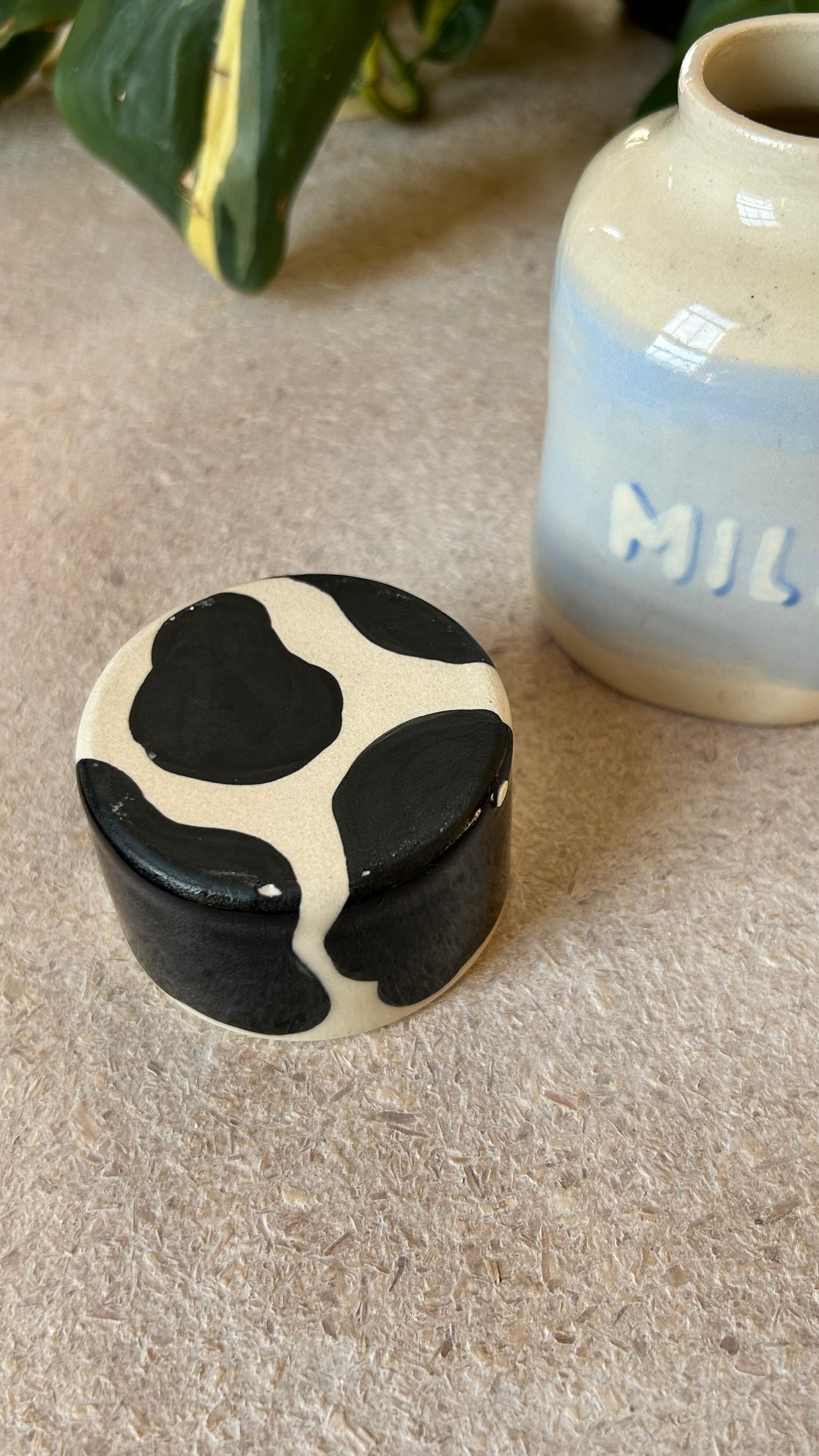 “milk” bedside carafe set (imperfect)