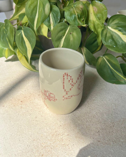cross-stitch smoothie cups