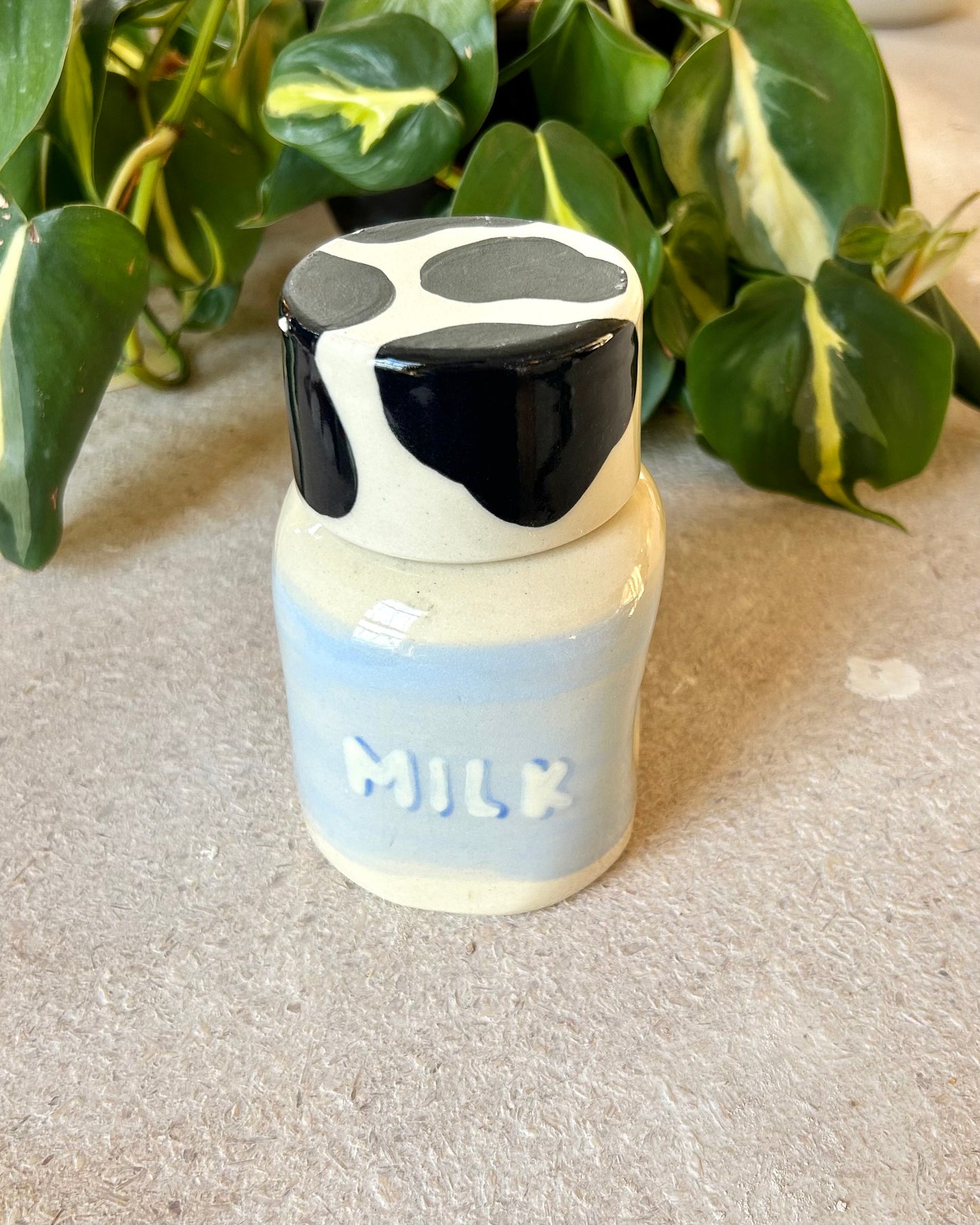 “milk” bedside carafe set (imperfect)