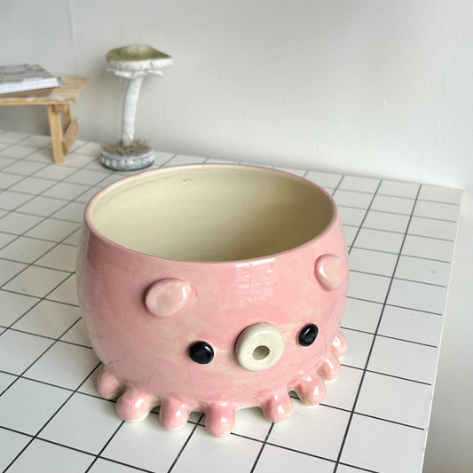 extra large dumbo octopus yarn bowl (imperfect)