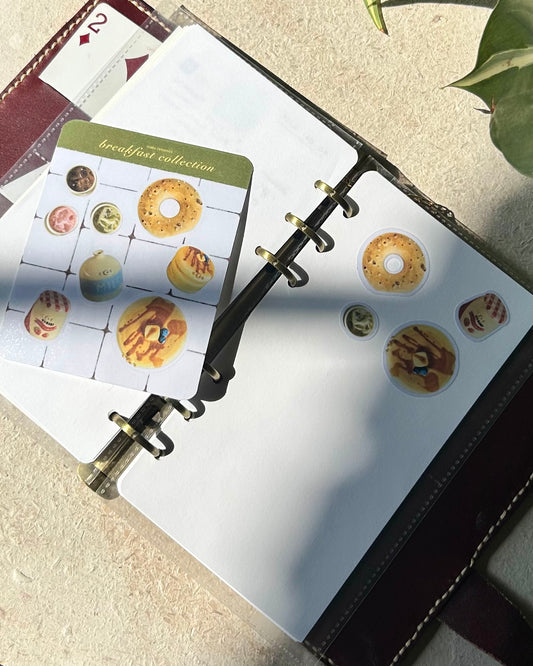 the ceramic breakfast sticker sheet