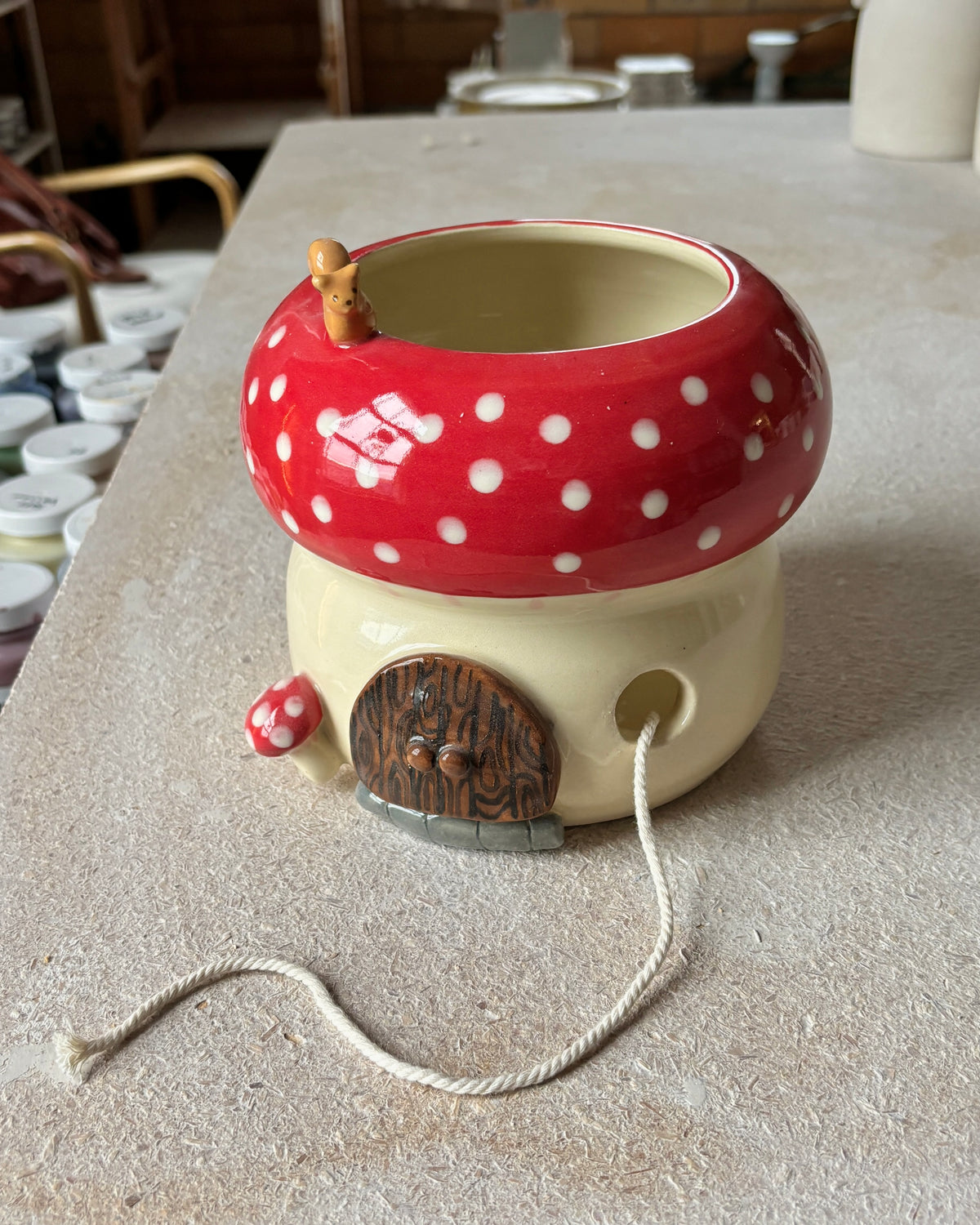 Red Mushroom House