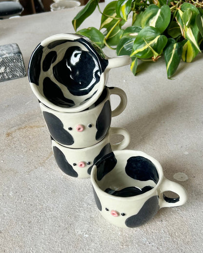 classic cow mugs