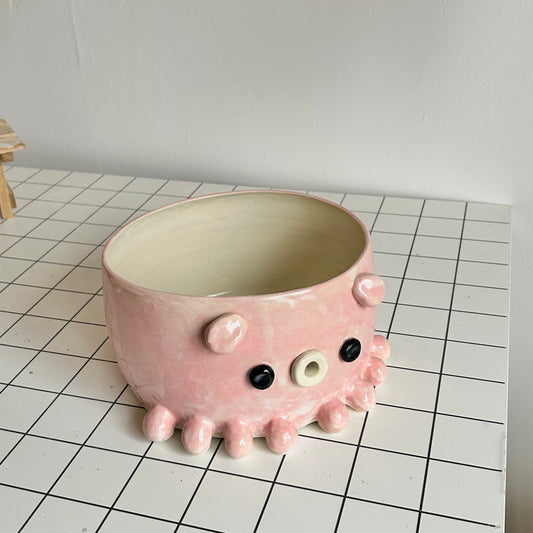 extra large dumbo octopus yarn bowl (imperfect)