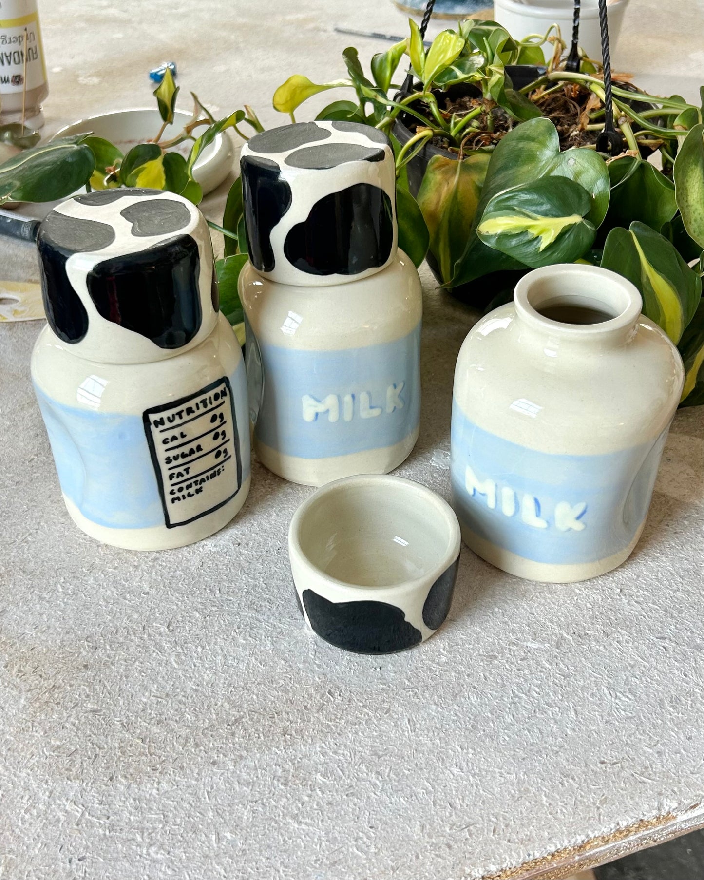 “milk” bedside carafe set