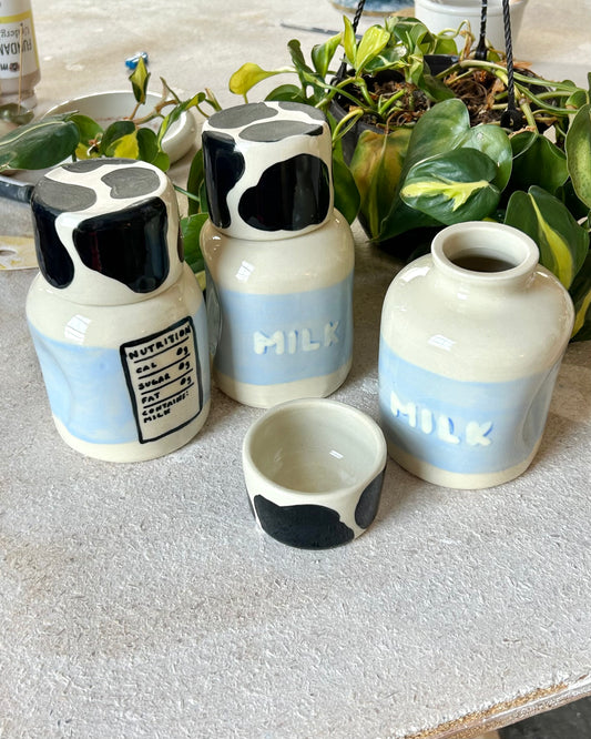 “milk” bedside carafe set