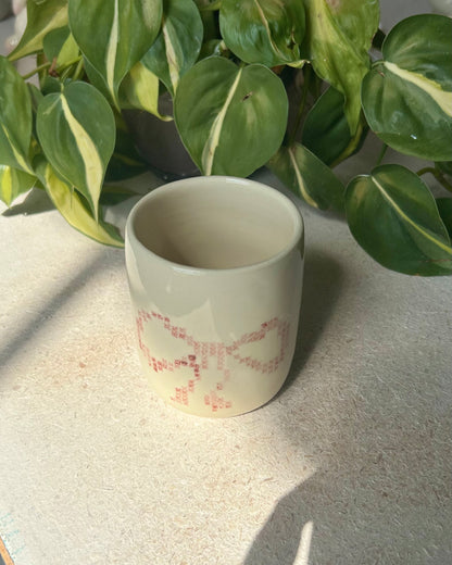 cross-stitch smoothie cups