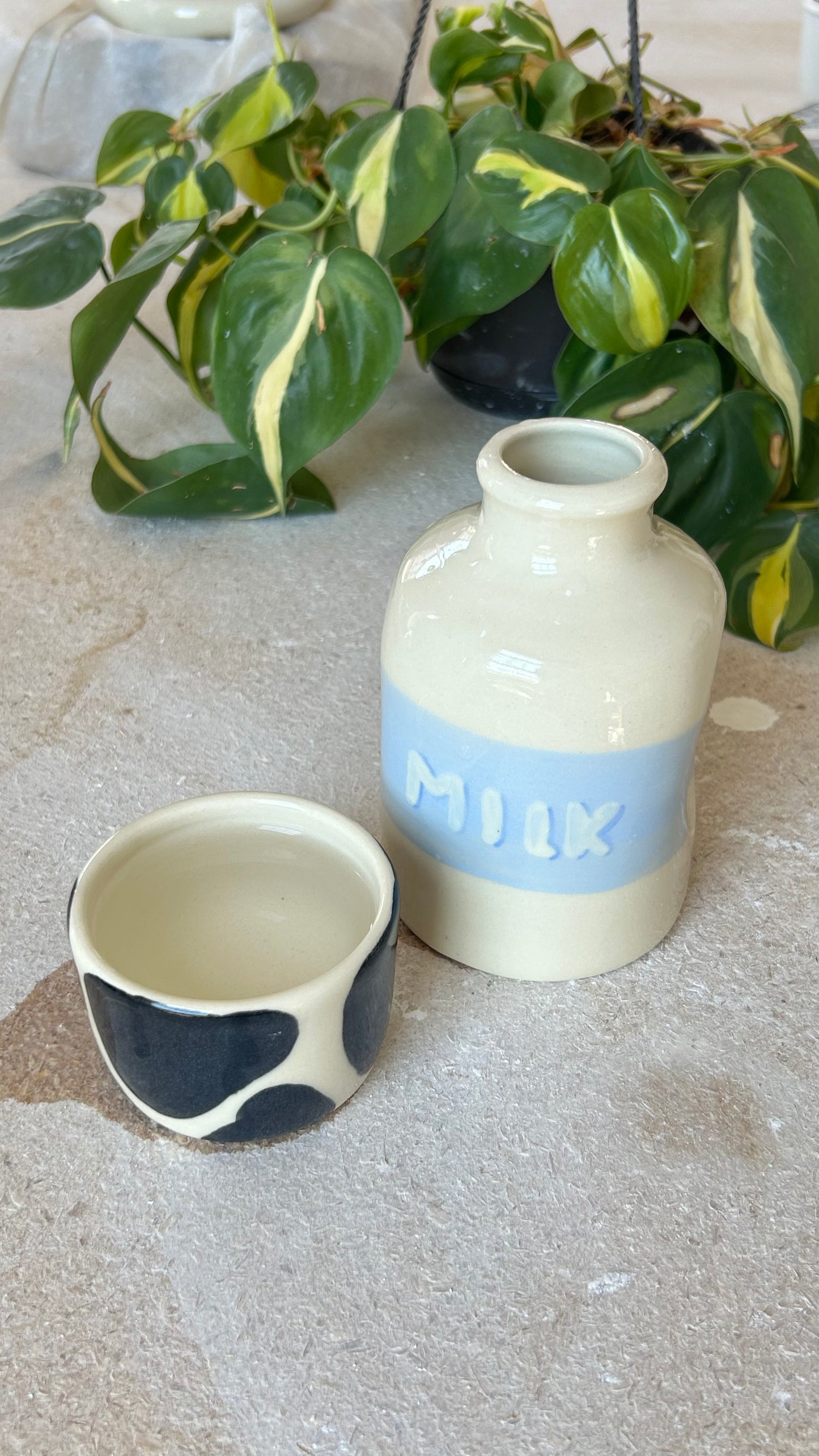 “milk” bedside carafe set