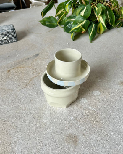 Gingham Jar Butter Bell (imperfect)