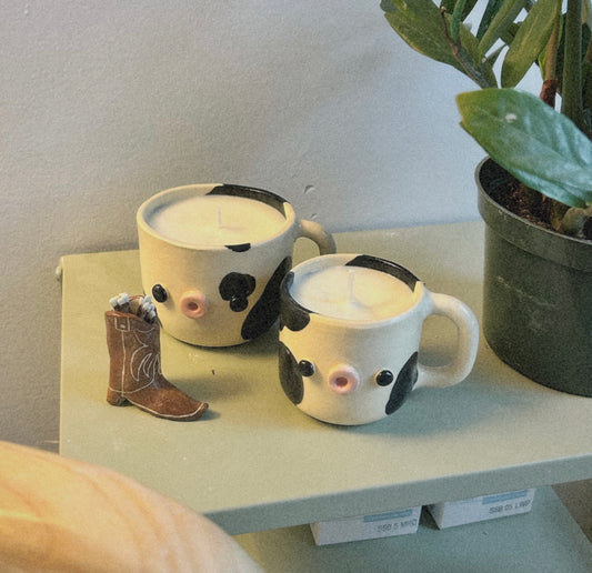 calico cat yarn bowl – cotta ceramics