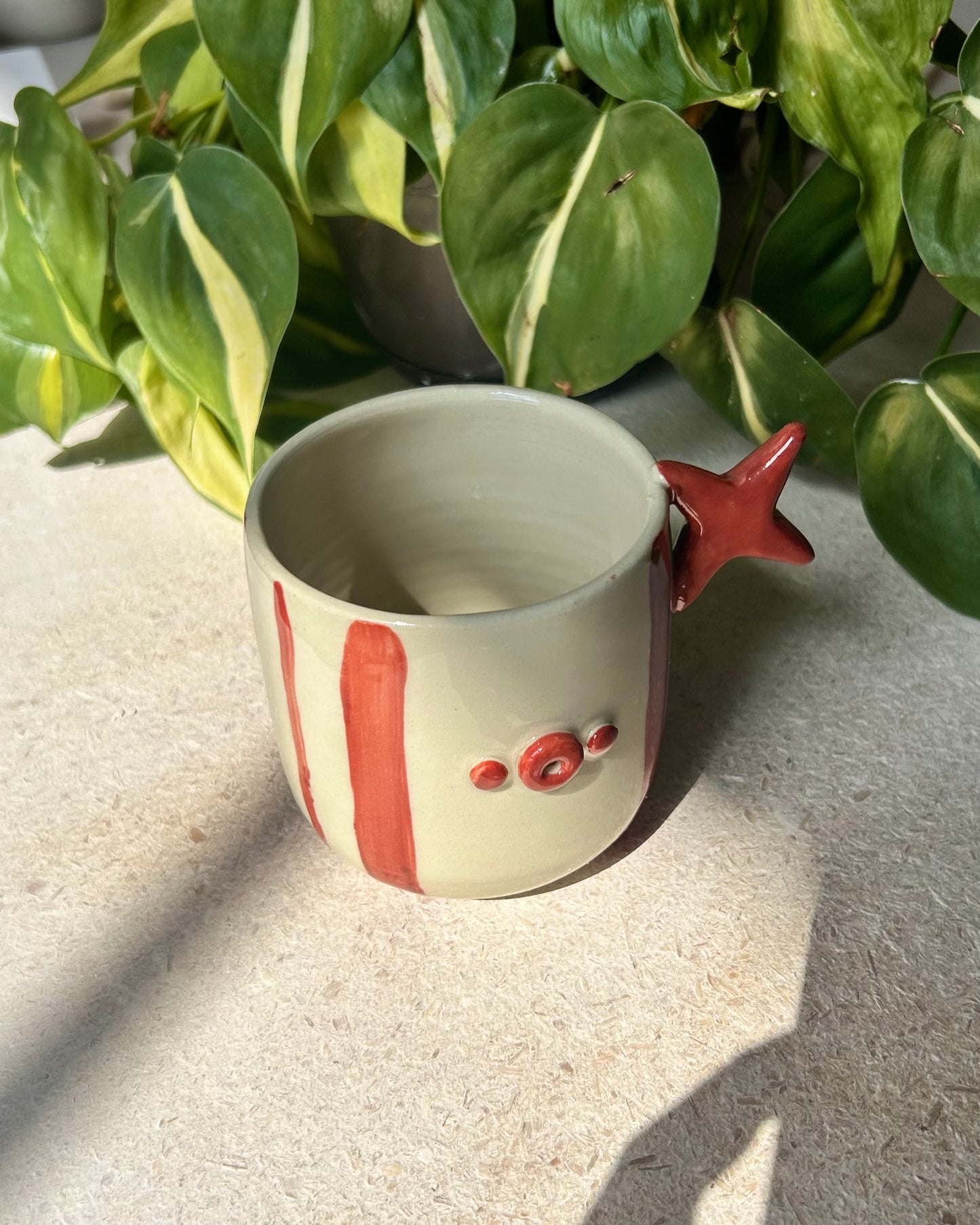 stripes mug