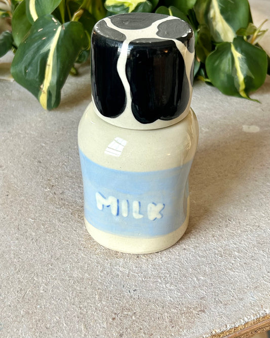 “milk” bedside carafe set (imperfect)