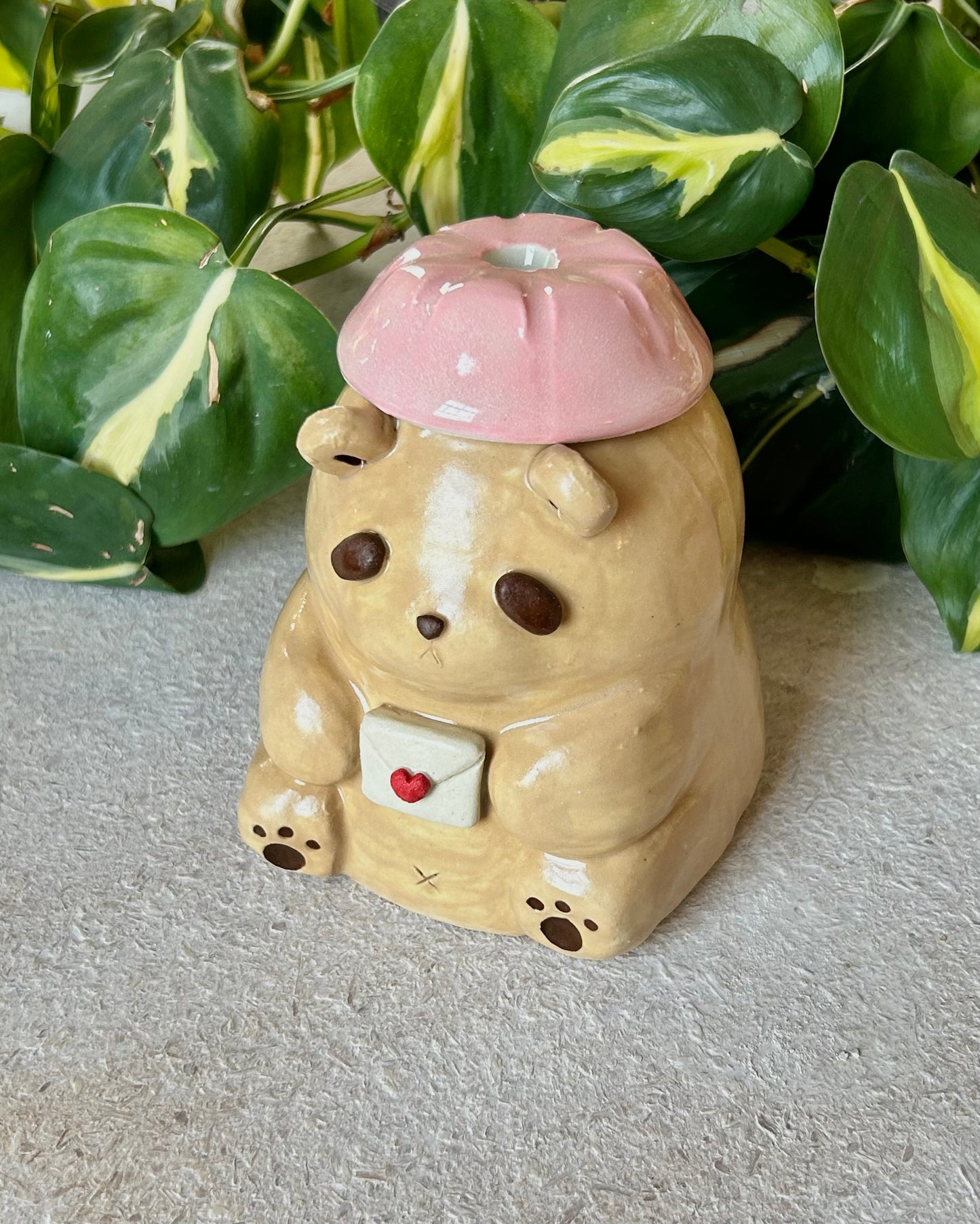 Matte Love Letter Bear Tumbler