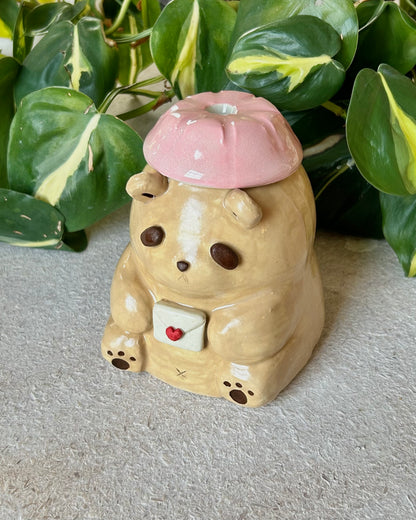 Matte Love Letter Bear Tumbler