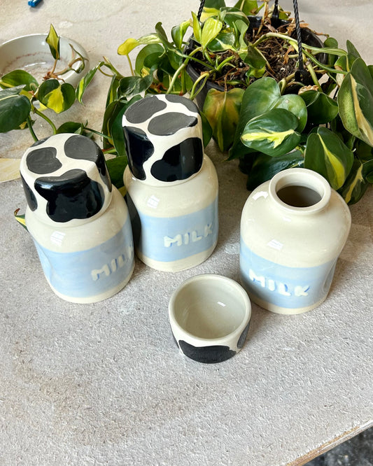 “milk” bedside carafe set