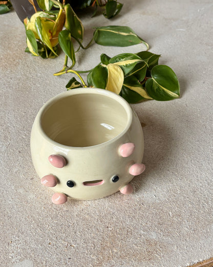 axolotl yarn bowl (imperfect)