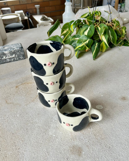 classic cow mugs