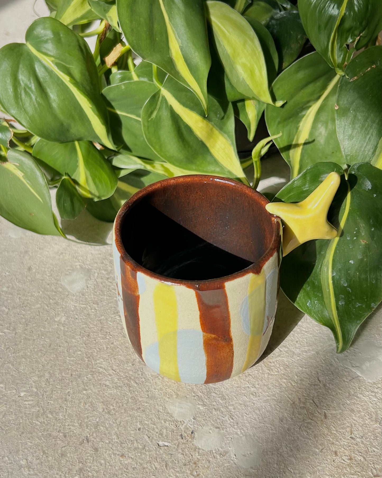 stripes mug