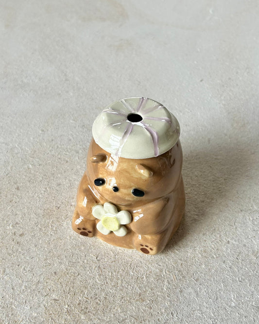 Chestnut Bear Tumbler (imperfect)
