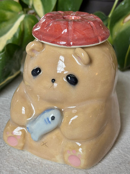 Tawny Bear Tumbler (imperfect)