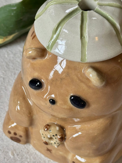Chestnut Bear Tumbler (imperfect)
