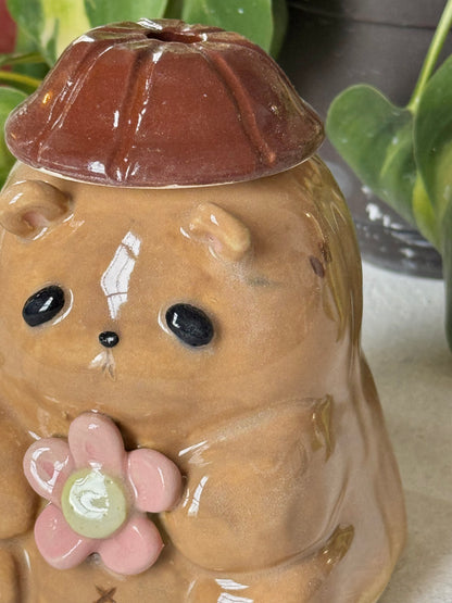 Chestnut Bear Tumbler (imperfect)